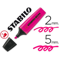 Marcador fluor Stabilo Boss rosa