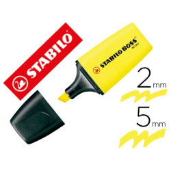 Marcador fluor Stabilo Boss Mini Amarillo