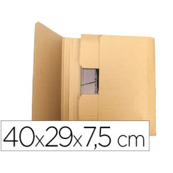 5 Cajas Envio Libros (400x290x75 mm.)