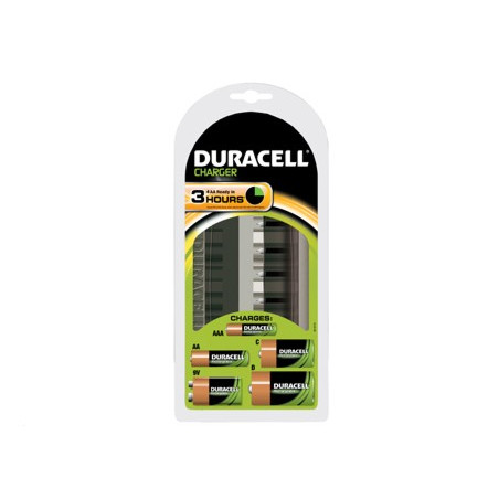 Duracell - Cargador de pilas recargables AA y AAA de carga super