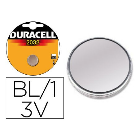 Pack 2 pilas boton cr2032 duracell