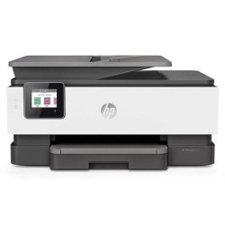 Equipo multifuncion HP inkjet color Officejet Pro 8022 WiFi/ Fax/ Dúplex/ Blanca