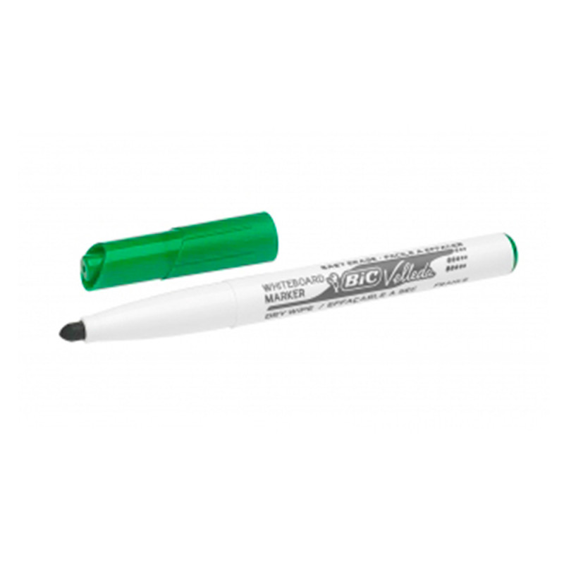 Comprar Rotulador Verde Pizarra Tinta Líquida BIC Velleda