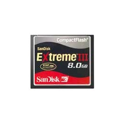 Tarjetas de Memoria Sandisk EXTREME Compac Flash 8GB
