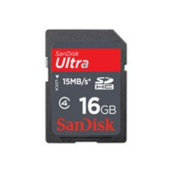 Tarjeta de Memoria SanDisk ULTRA II SD 16GB