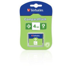 Tarjetas de Memoria Verbatim Compact Flash 4GB
